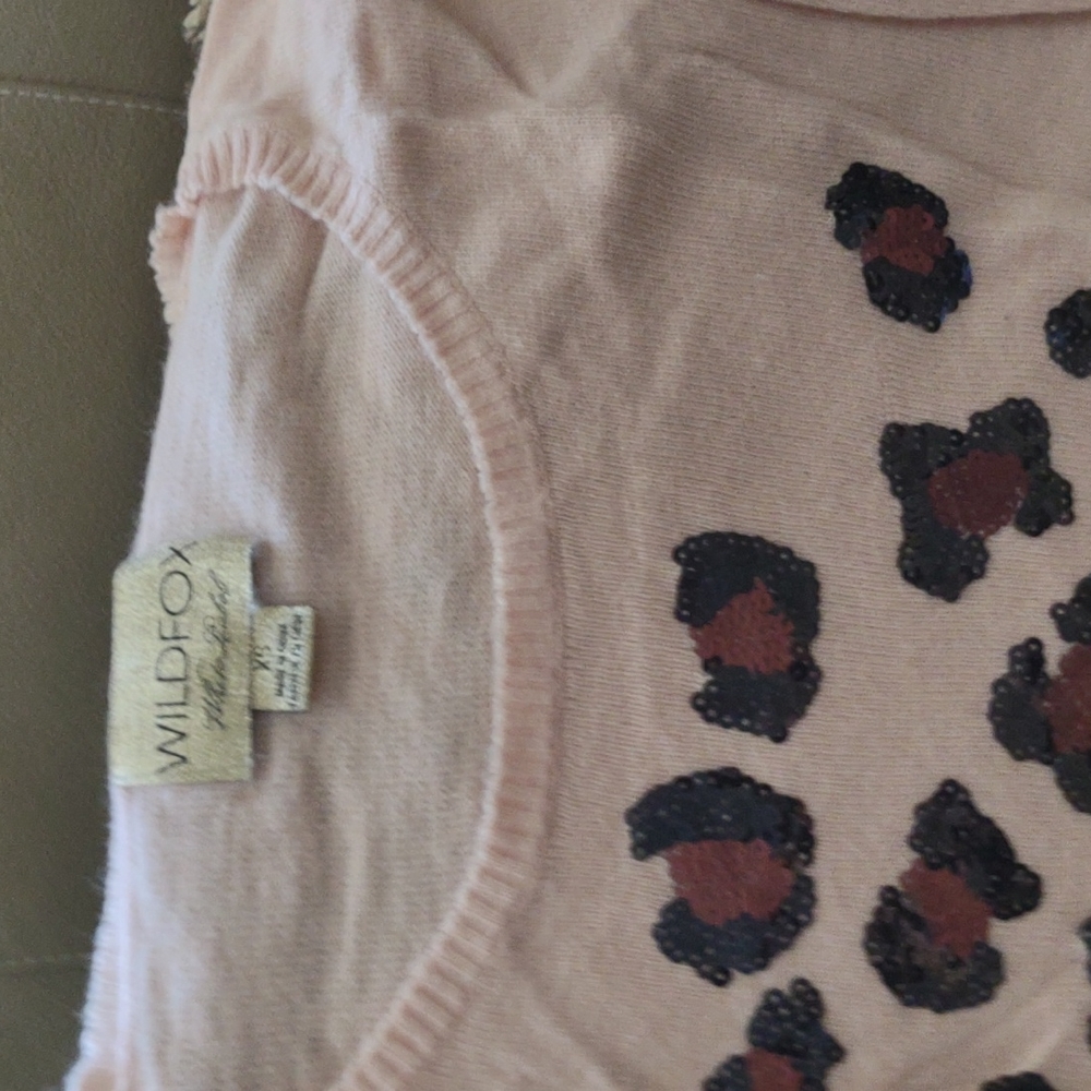 WILDFOX ANIMAL PRINT sweater